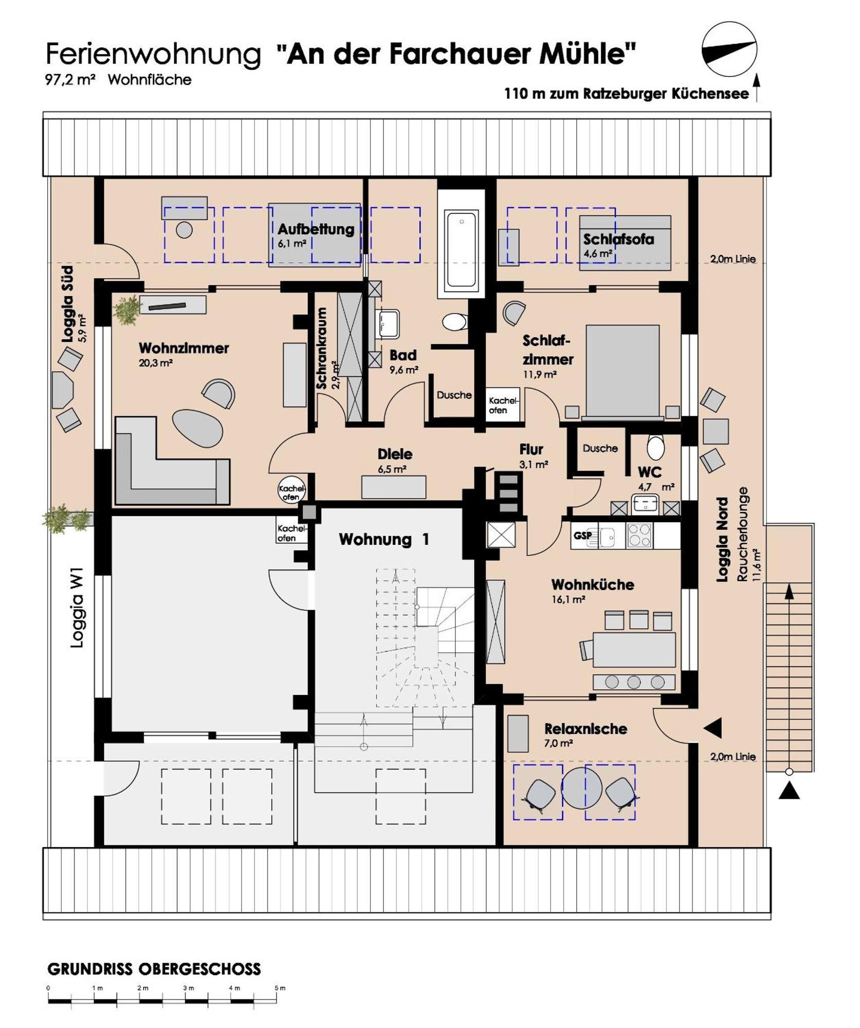 Schmilau Ferienwohnung An Der Farchauer Muehle מראה חיצוני תמונה
